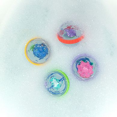 Nuby 4-pc. Bubble Buddies Interactive Bath Toy Set