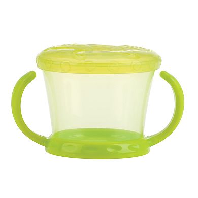 Nuby Snack Keeper with Easy-Grip Handles & Spill-Proof Lid