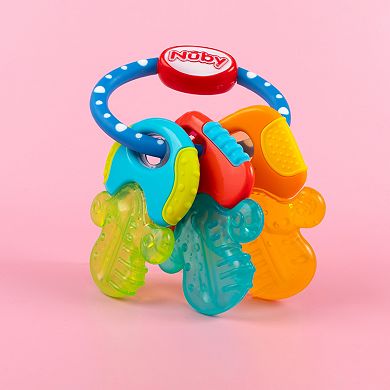 Nuby IcyBite Keys Rattle & Teether Set