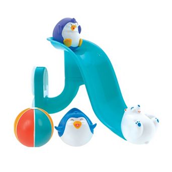 Nuby Penguin Slide Bath Toy Playset
