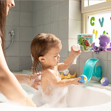 Nuby Penguin Slide Bath Toy Playset