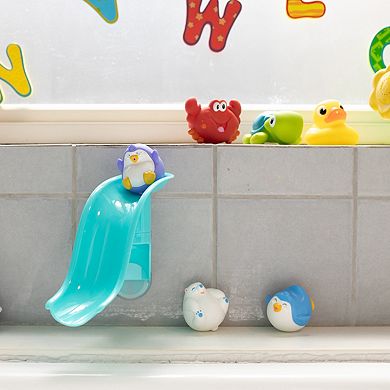 Nuby Penguin Slide Bath Toy Playset