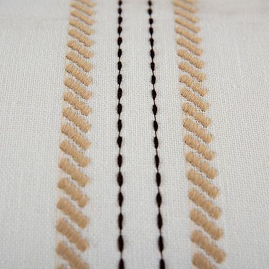 Rizzy Home Robin Throw Pillow Cover - 14" x 20"