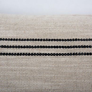 Rizzy Home Rosie Throw Pillow Cover - 20" x 20"