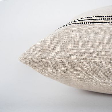 Rizzy Home Rosie Throw Pillow Cover - 20" x 20"