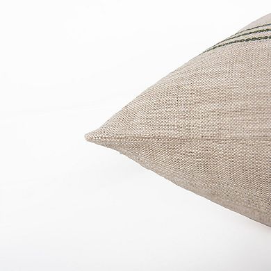 Rizzy Home Sam Throw Pillow Cover - 20" x 20"