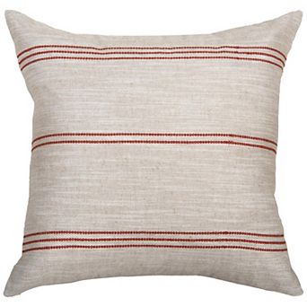 Rizzy Home Saul Throw Pillow Cover - 20" x 20"