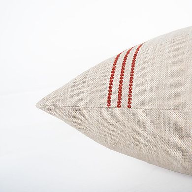 Rizzy Home Saul Throw Pillow Cover - 20" x 20"