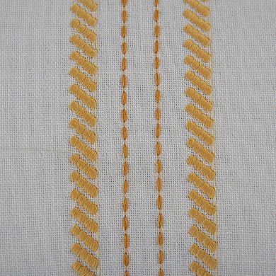 Rizzy Home Shiloh Throw Pillow Cover - 14" x 20"