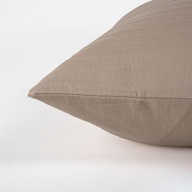 Rizzy Home Teo Decorative Pillow Cover - 20" x 20"