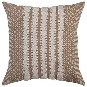 Rizzy Home Titch Throw Pillow Cover - 20" x 20"