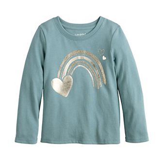 Baby & Toddler Girl Jumping Beans® Core Long Sleeve Tee
