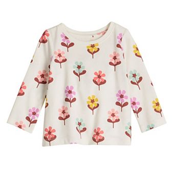 Baby & Toddler Girl Jumping Beans® Core Long Sleeve Tee