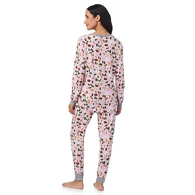 Maternity Cuddl Duds® 2-pc. Sweater Knit Pajama Top & Pajama Jogger Set
