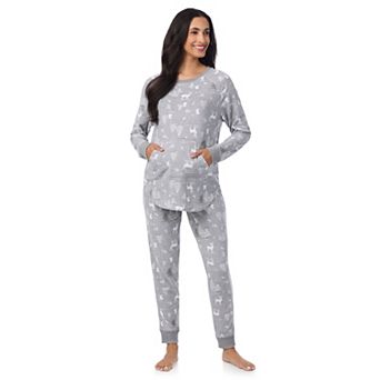 Maternity Cuddl Duds® 2 pc Sweater Knit Pajama Top & Pajama Jogger Set