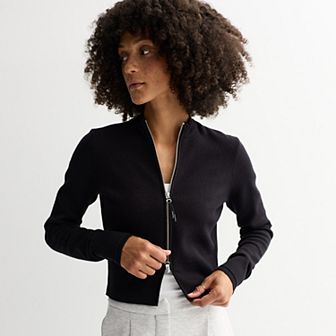 Women's FLX Mockneck Zip-Up Sweater