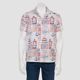 Men's Sonoma Goods For Life® Short Sleeve Vacation Shirt