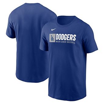 Men's Nike Royal Los Angeles Dodgers Team Block T-Shirt