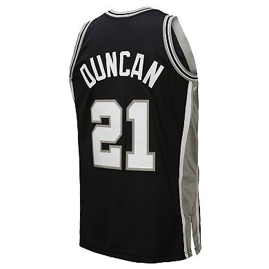 Men's Mitchell & Ness Tim Duncan Black San Antonio Spurs 2000 NBA All-Star Game Authentic Jersey
