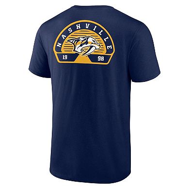 Men's Fanatics Navy Nashville Predators Valor T-Shirt
