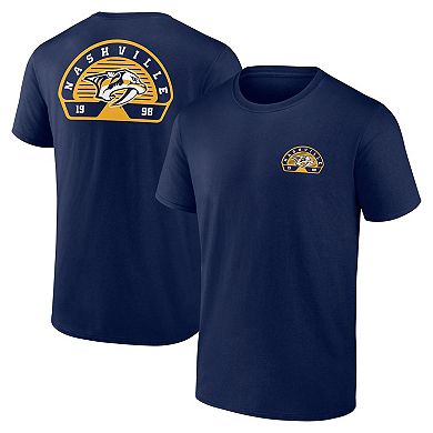Men's Fanatics Navy Nashville Predators Valor T-Shirt