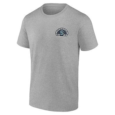 Men's Fanatics Gray Seattle Kraken Valor T-Shirt