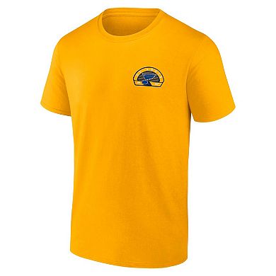 Men's Fanatics Gold St. Louis Blues Valor T-Shirt