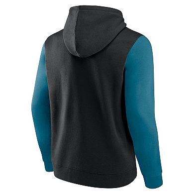 Men's Fanatics Black San Jose Sharks Team Pullover Hoodie