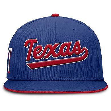 Men's Nike Royal Texas Rangers True Performance Fitted Hat