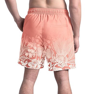 Men's Margaritaville Orange Houston Texans Lagoon Fiesta Swim Shorts