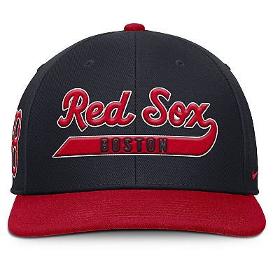 Men's Nike Navy/Red Boston Red Sox Pro Performance Snapback Hat
