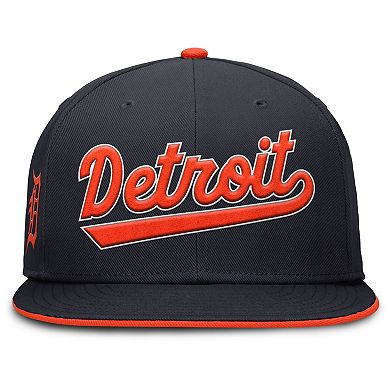Men's Nike Navy Detroit Tigers True Performance Fitted Hat