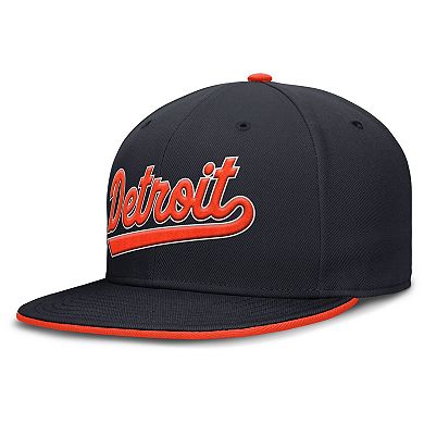 Men's Nike Navy Detroit Tigers True Performance Fitted Hat