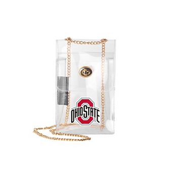 Ohio State Buckeyes Clear Essential Crossbody Purse