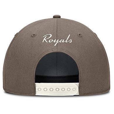 Men's Nike Brown Kansas City Royals Rise Performance Adjustable Hat