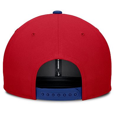 Men's Nike Red/Royal Philadelphia Phillies Pro Performance Snapback Hat
