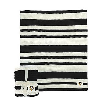 "Pittsburgh Penguins 50"" x 60"" Cable-Knit Throw Blanket"