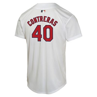 Youth Nike Willson Contreras White Louis Cardinals Home Game