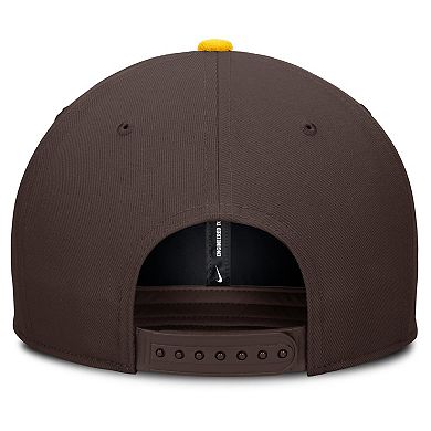 Men's Nike Brown/Gold San Diego Padres Pro Performance Snapback Hat