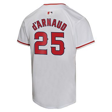 Youth Nike Travis d'Arnaud White Los Angeles Angels Home Game Player Jersey