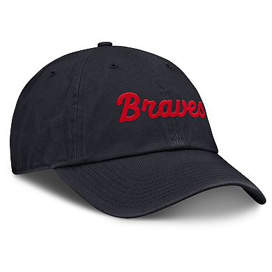 Men's Nike Navy Atlanta Braves Club Adjustable Hat