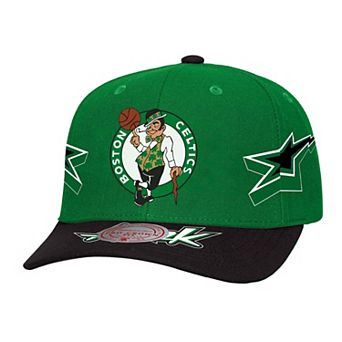 Men's Mitchell & Ness Kelly Green/Black Boston Celtics AS2K Stars Pro Crown Adjustable Hat
