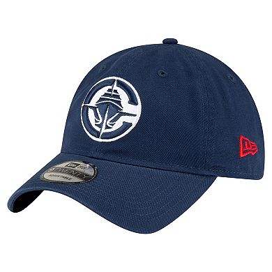 Men's New Era Navy LA Clippers 9TWENTY 2.0 Adjustable Hat
