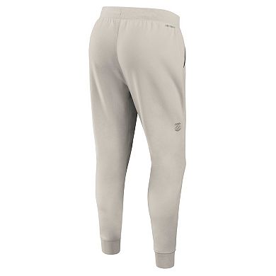 Men's Fanatics Cream Toronto Maple Leafs Authentic Pro Road Sweatpants