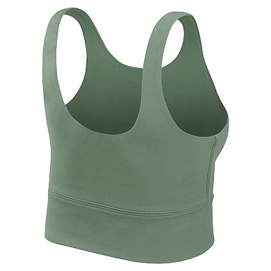 Women's�Nike Green Oregon Ducks Performance Longline Sports Bra