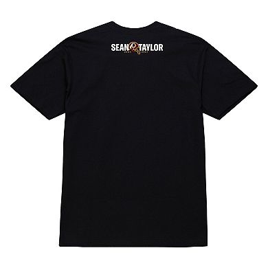 Men's Mitchell & Ness Sean Taylor Black Washington Commanders Graphic T-Shirt