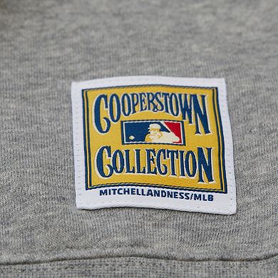 Women's Mitchell & Ness Heather Gray Pittsburgh Pirates Lightweight ...