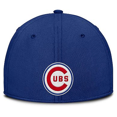 Men's Nike Royal/Light Blue Chicago Cubs Rise Swoosh Performance Flex Hat