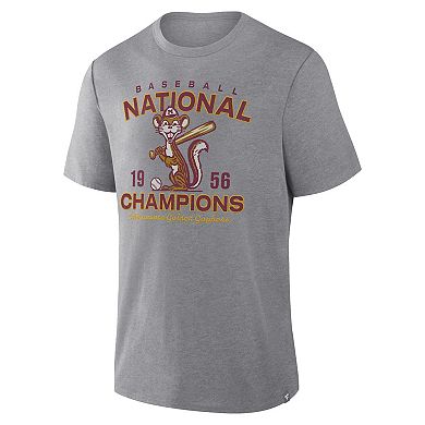 Men's Fanatics Gray Minnesota Golden Gophers Dynamic Showdown Tri-Blend T-Shirt