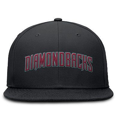 Men's Nike Black Arizona Diamondbacks True Performance Fitted Hat